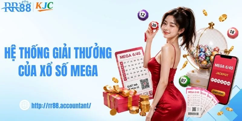 Hệ thống giải thưởng của xổ số Mega
